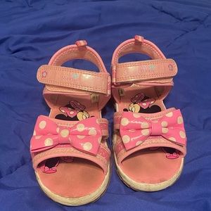 Disney/Minnie Mouse sandals, size 11 (toddler)